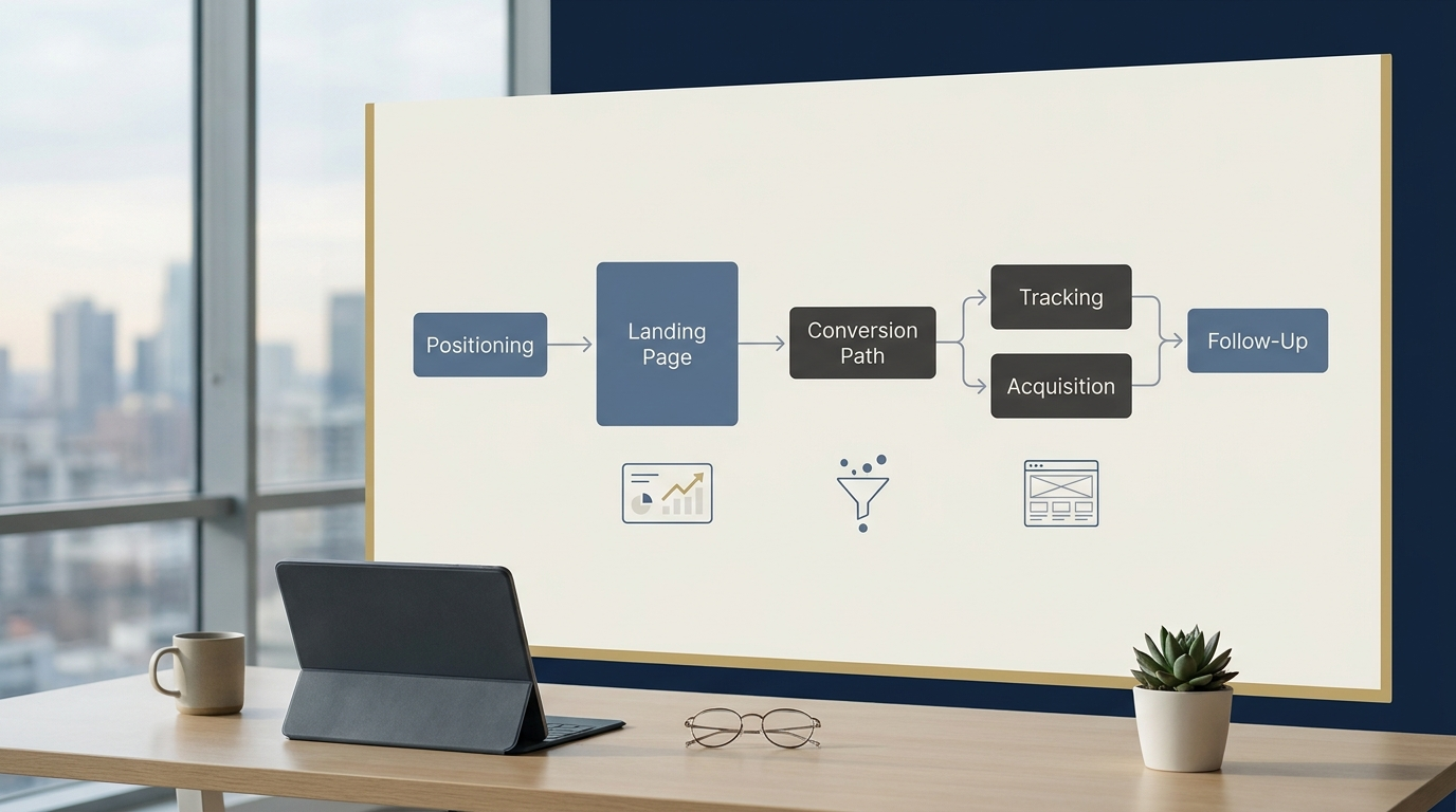B2B SaaS marketing strategy framework by Wael Aouididi
