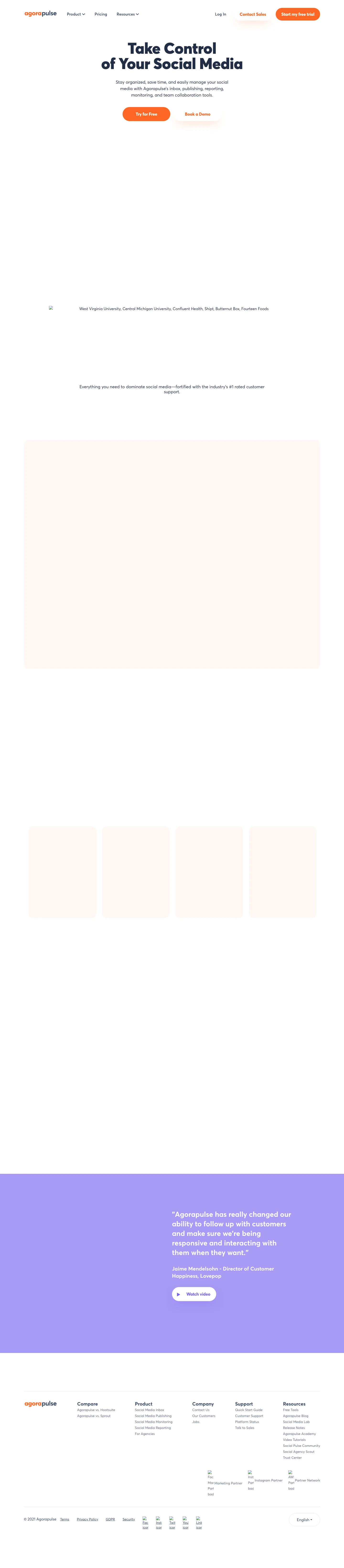 Homepage screenshot — Apr 2021 — mid-transition