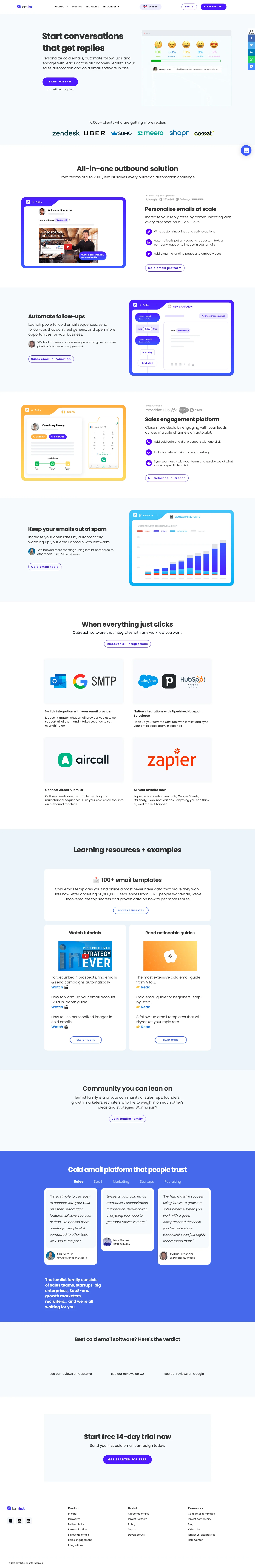 Homepage screenshot — Jan 2021 — mid-transition